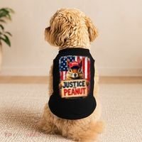 The Squirrel Peanut Squirrel Maga American Flag Justice For Peanut Gift Doggie Tank thumb 2