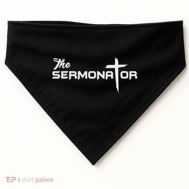 The Sermonator Pastor USA-Made Doggie Bandana
