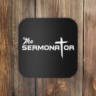 The Sermonator Pastor Coaster