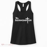 The Sermonator Pastor Women's Tank Top thumb 0