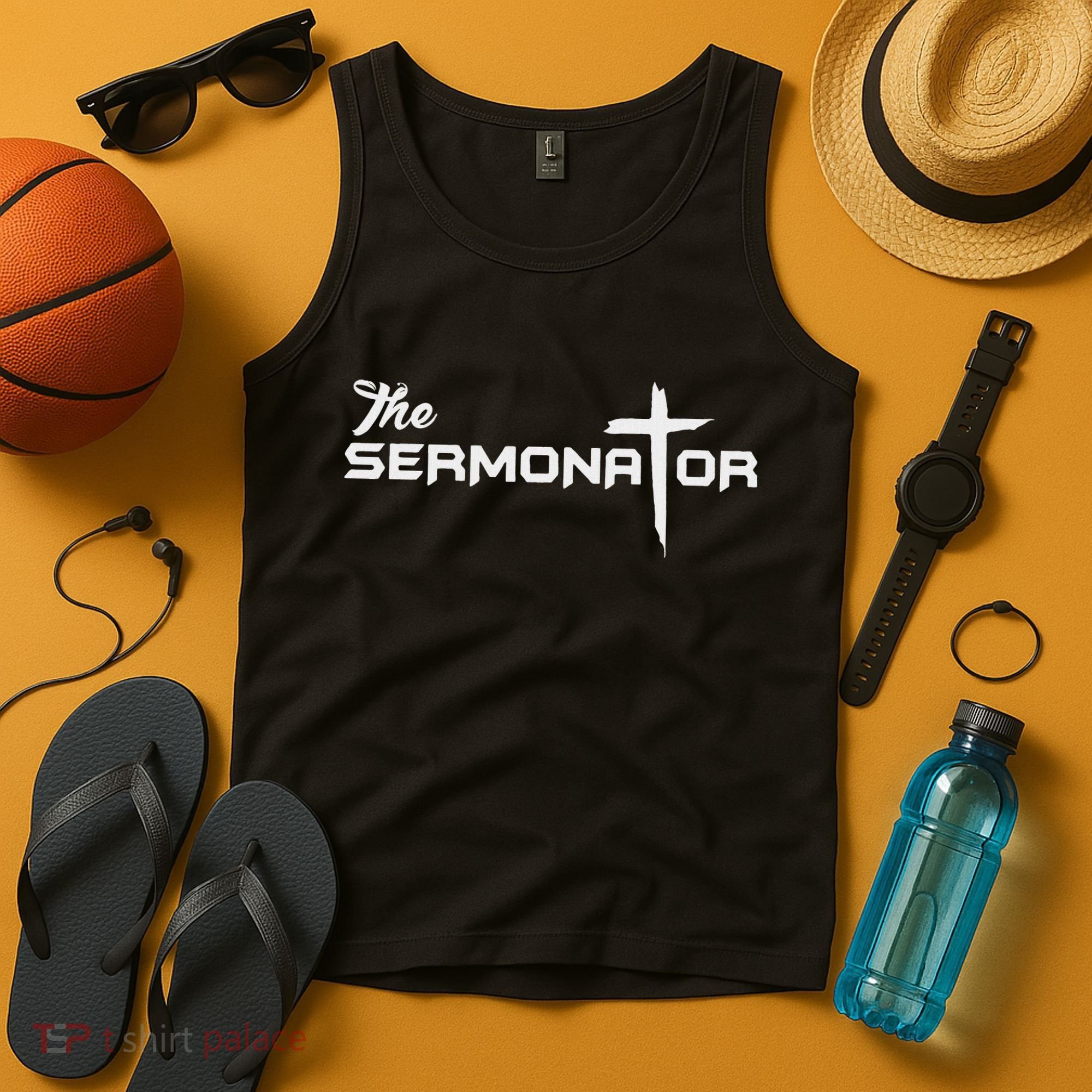 The Sermonator Pastor Tank Top