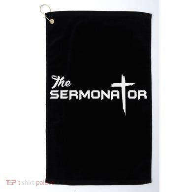 The Sermonator Pastor Golf Towel