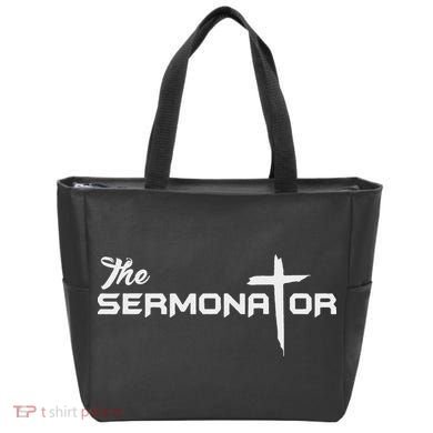 The Sermonator Pastor Tote Bag