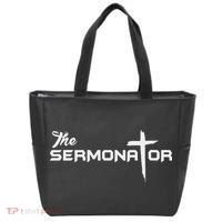 The Sermonator Pastor Tote Bag thumb 0