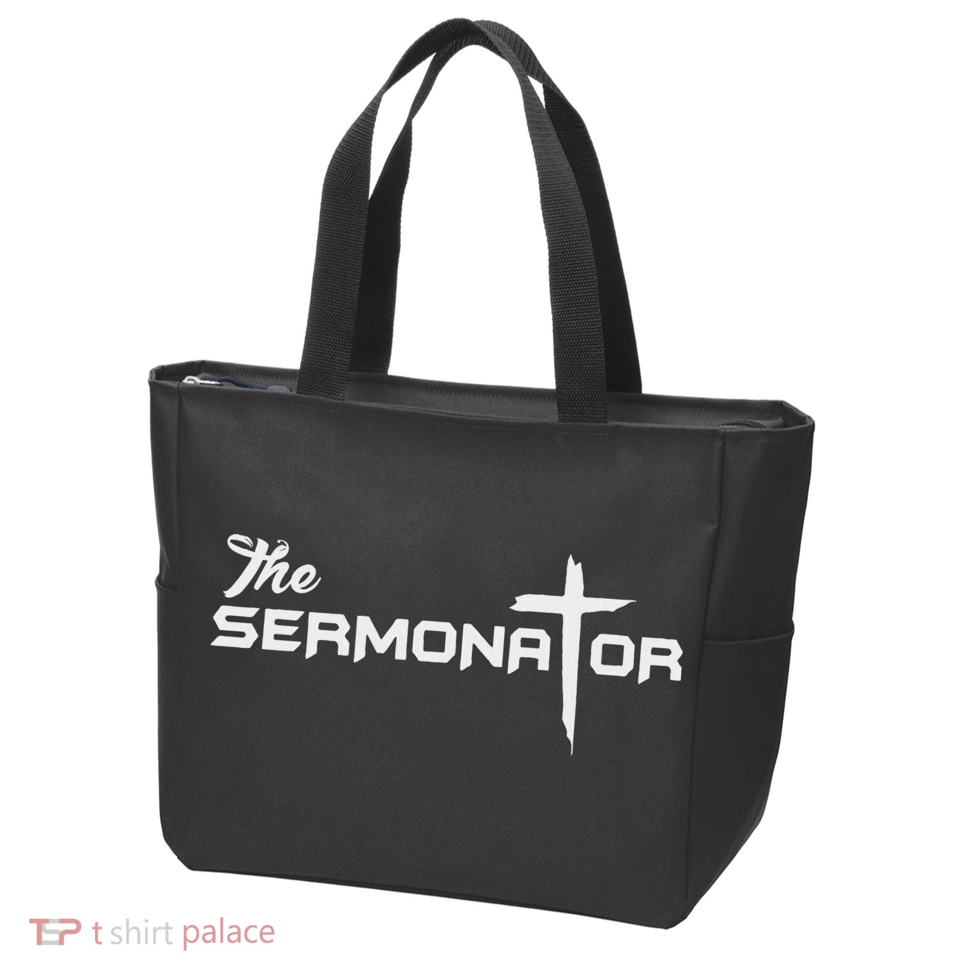 The Sermonator Pastor Tote Bag