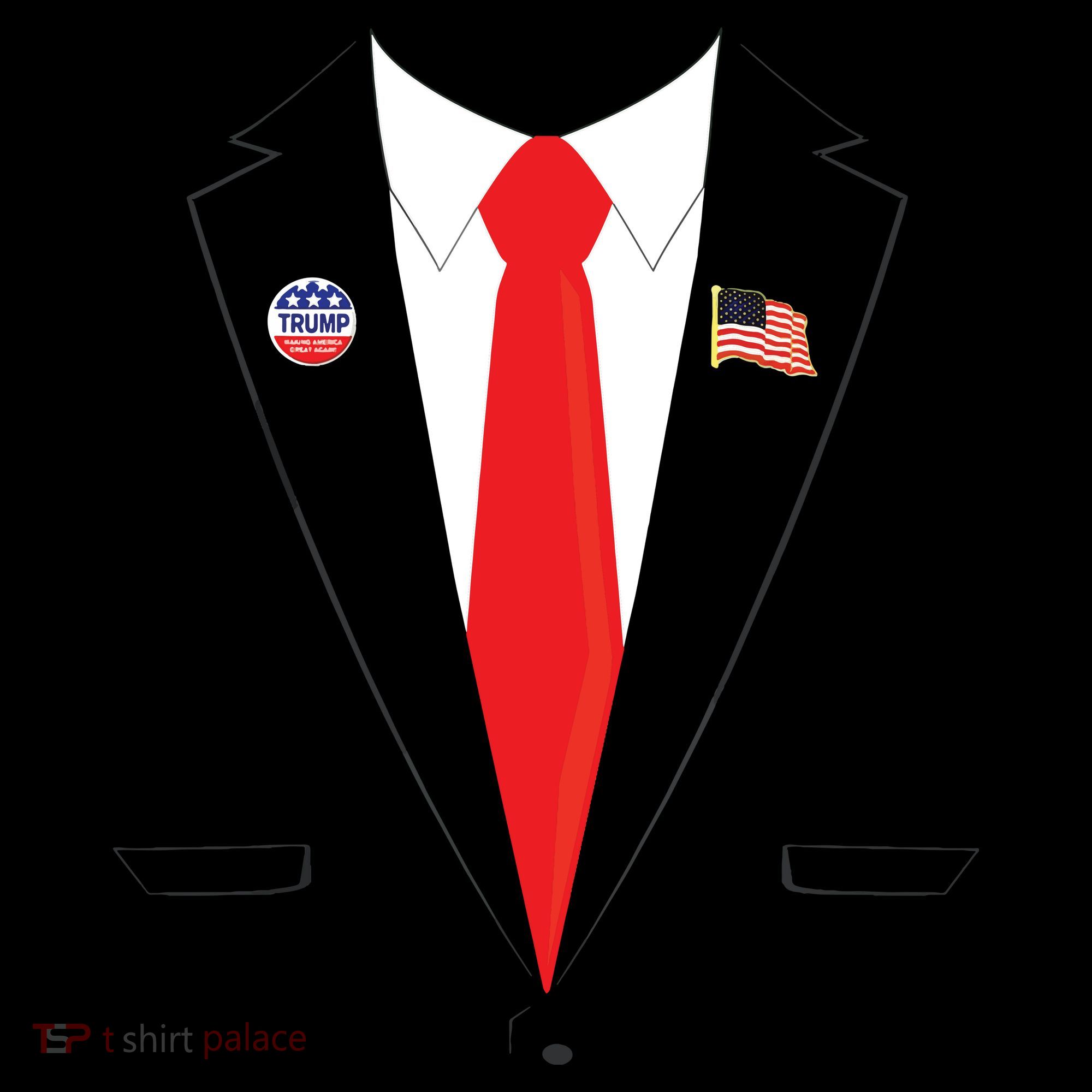 Tuxedo Suit Presidents Day Trump Pin Costume Coffee Mug