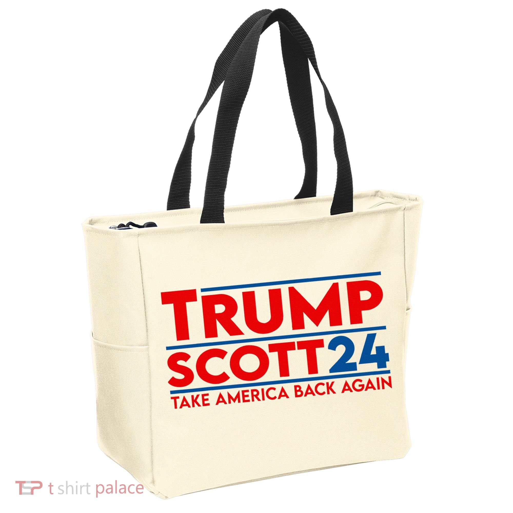 Trump Scott President Trump 2024 Tote Bag