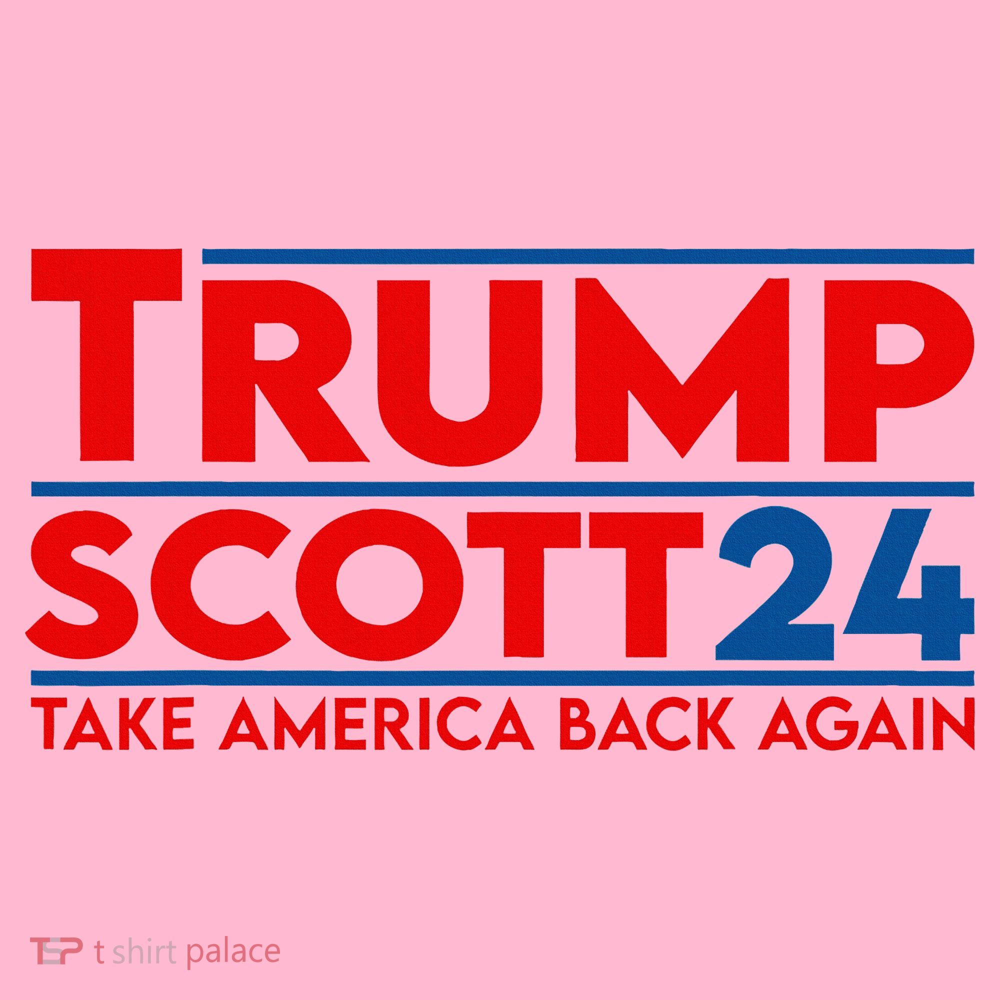 Trump Scott President Trump 2024 Coaster