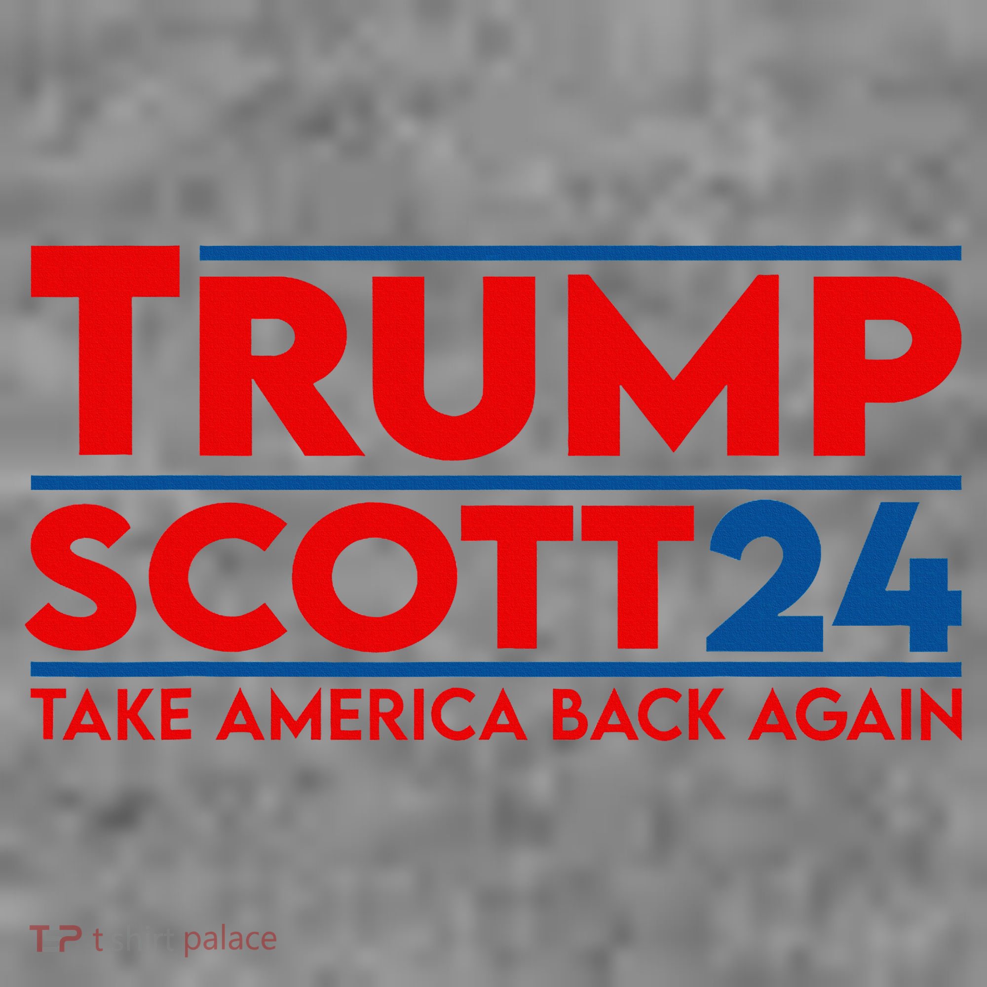 Trump Scott President Trump 2024 Toddler Hoodie