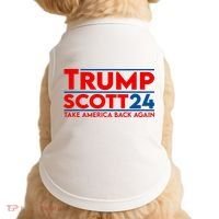 Trump Scott President Trump 2024 Doggie Tank thumb 0