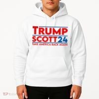 Trump Scott President Trump 2024 Hoodie thumb 2