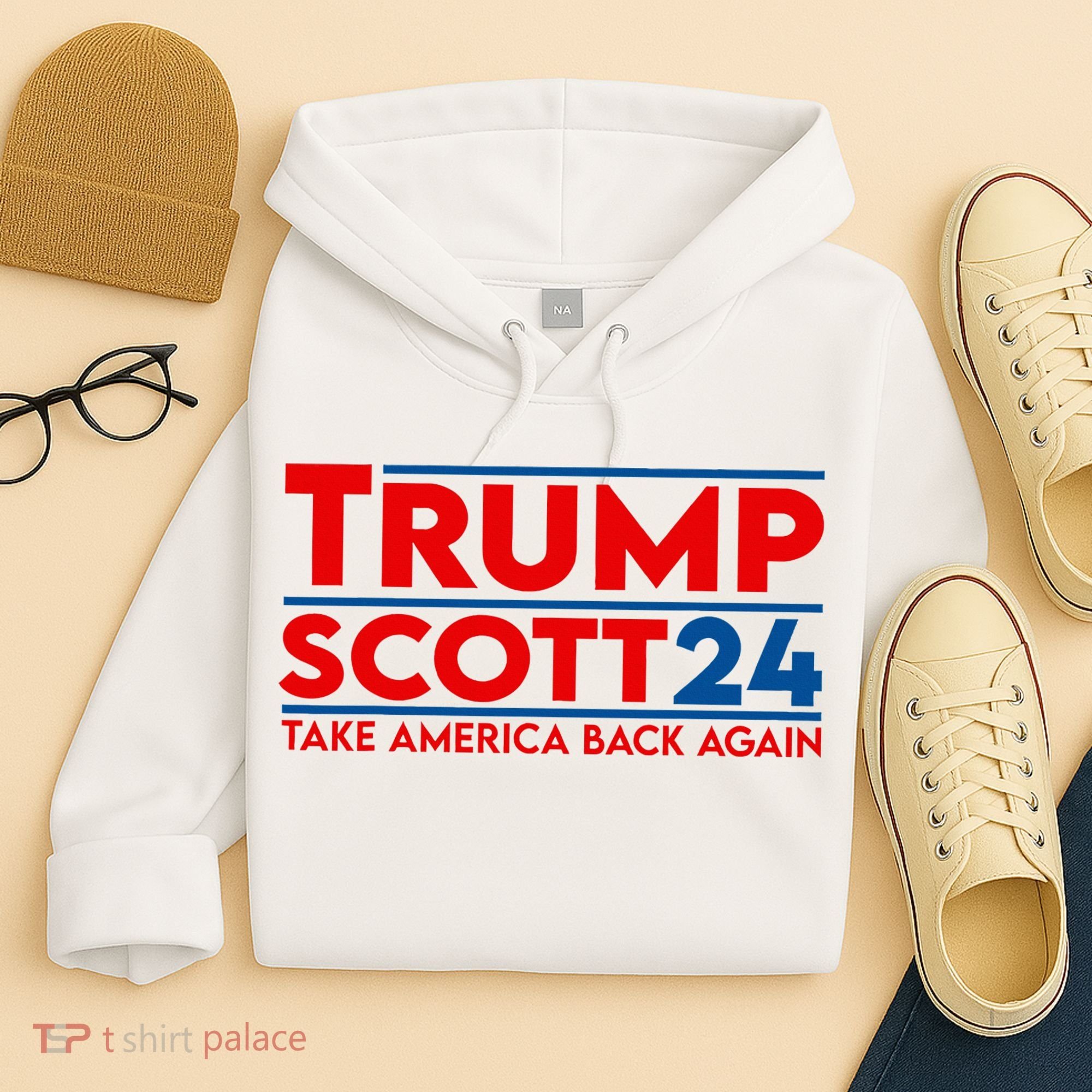 Trump Scott President Trump 2024 Hoodie