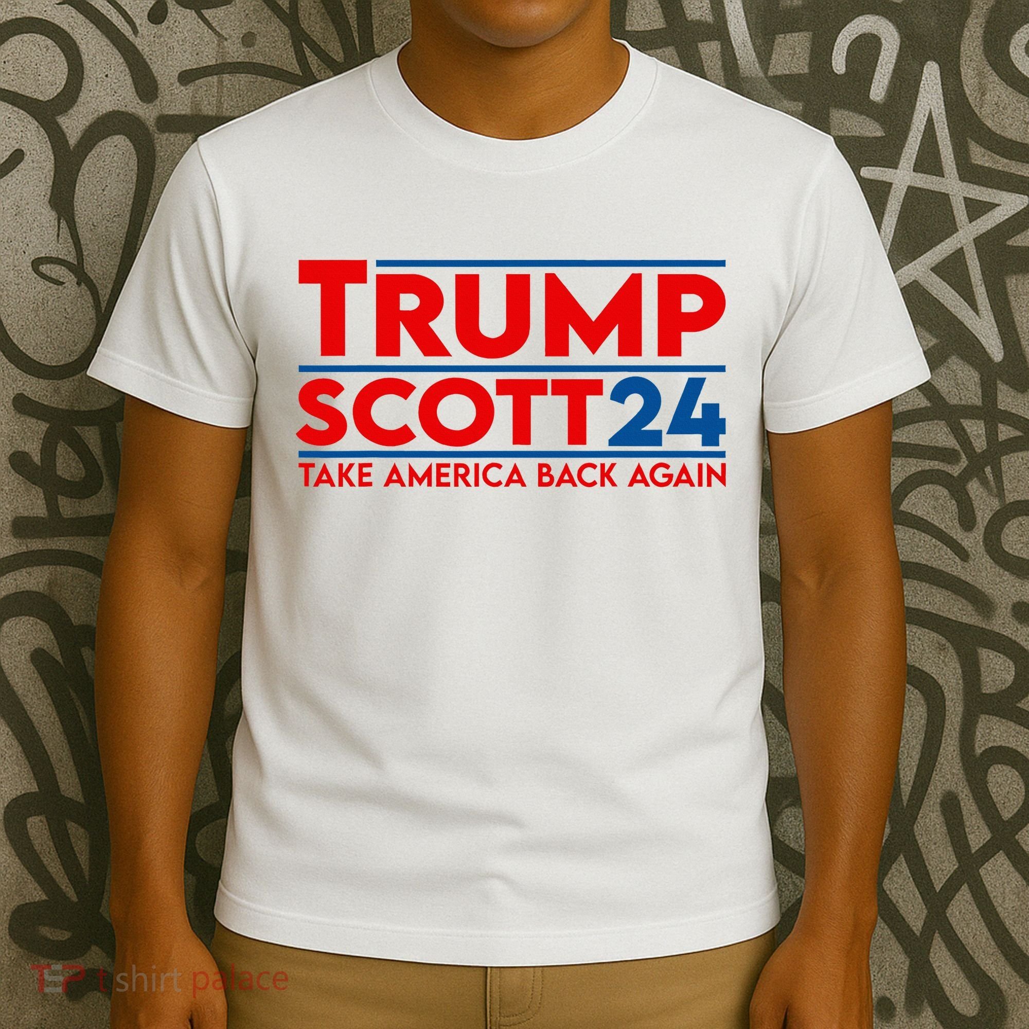 Trump Scott President Trump 2024 T-Shirt