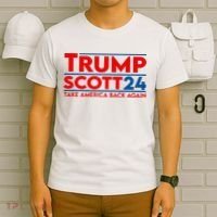 Trump Scott President Trump 2024 T-Shirt thumb 6