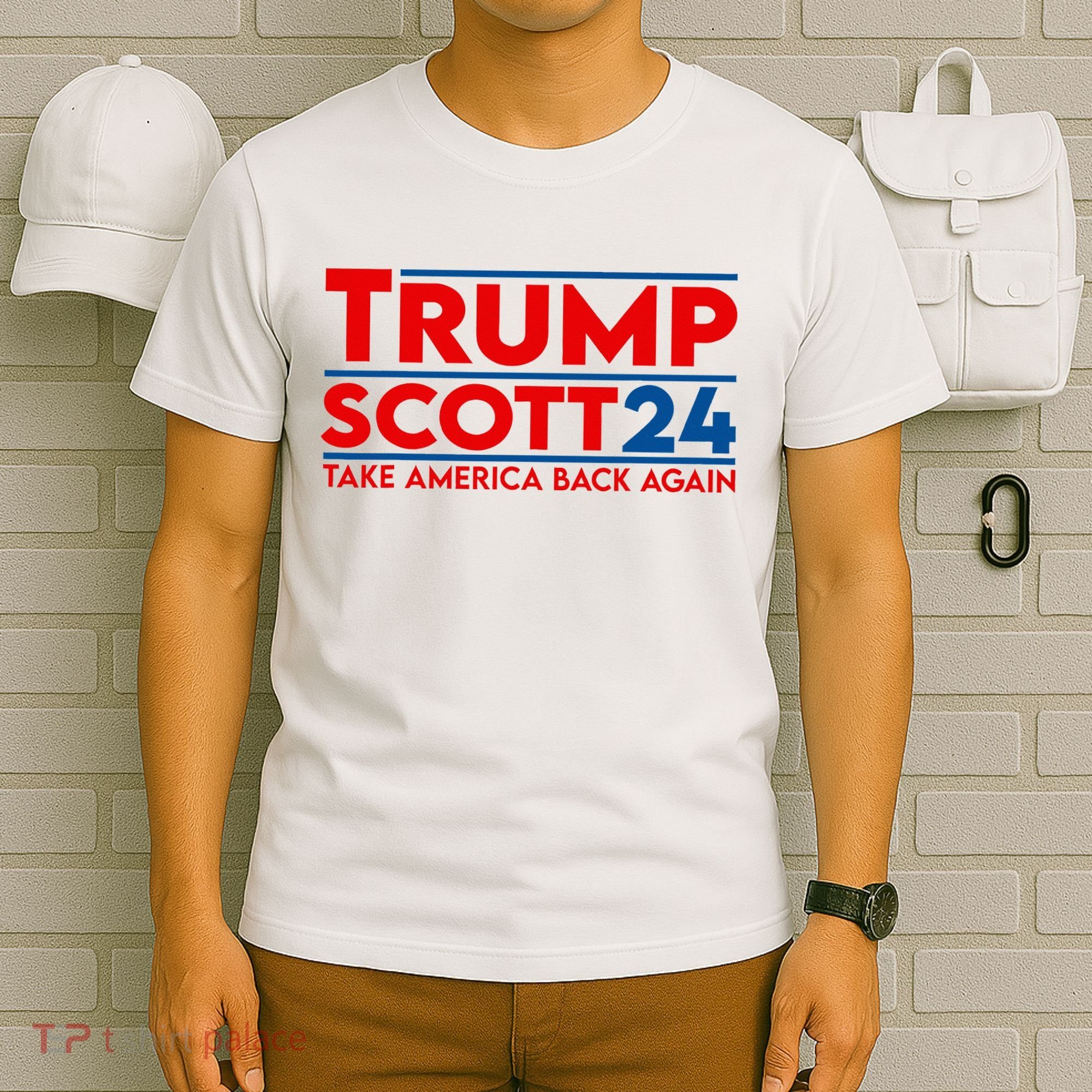 Trump Scott President Trump 2024 T-Shirt