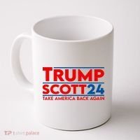 Trump Scott President Trump 2024 Coffee Mug thumb 0
