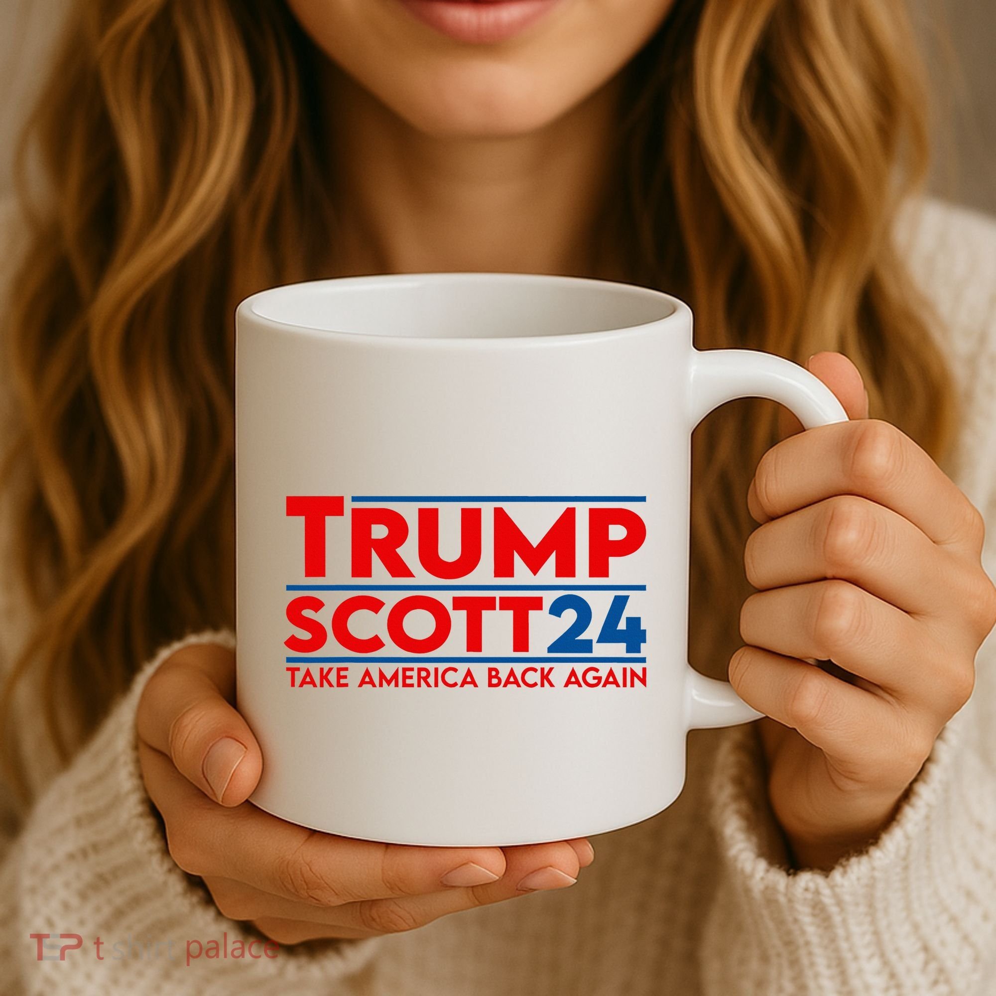 Trump Scott President Trump 2024 Coffee Mug