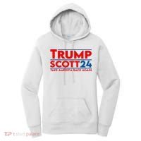 Trump Scott President Trump 2024 Women's Hoodie thumb 0
