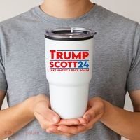Trump Scott President Trump 2024 Tumbler thumb 2