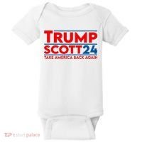 Trump Scott President Trump 2024 Baby Bodysuit thumb 0