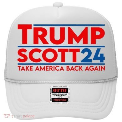 Trump Scott President Trump 2024 Hat