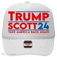 Trump Scott President Trump 2024 Hat thumb 0