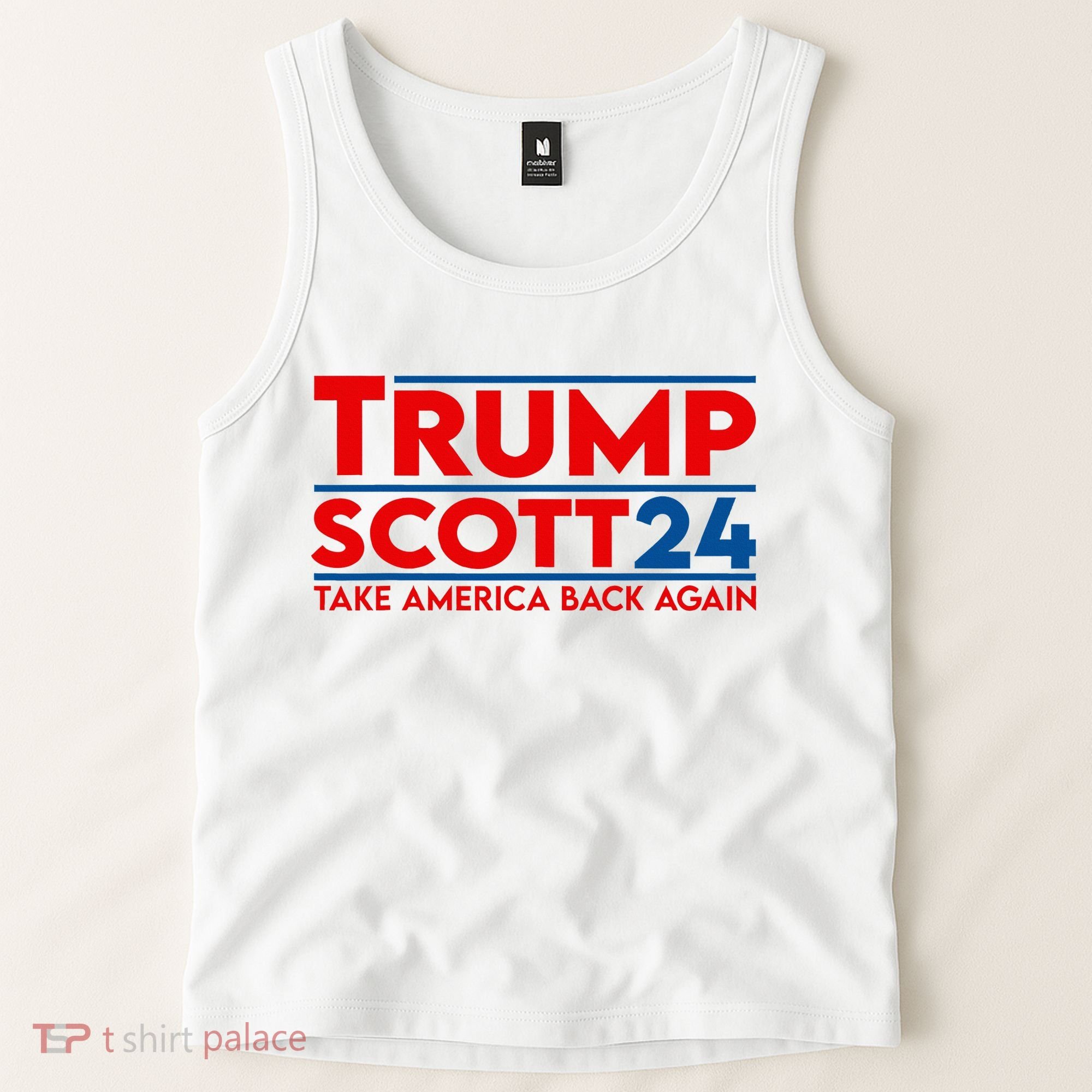 Trump Scott President Trump 2024 Tank Top