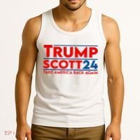 Trump Scott President Trump 2024 Tank Top thumb 3