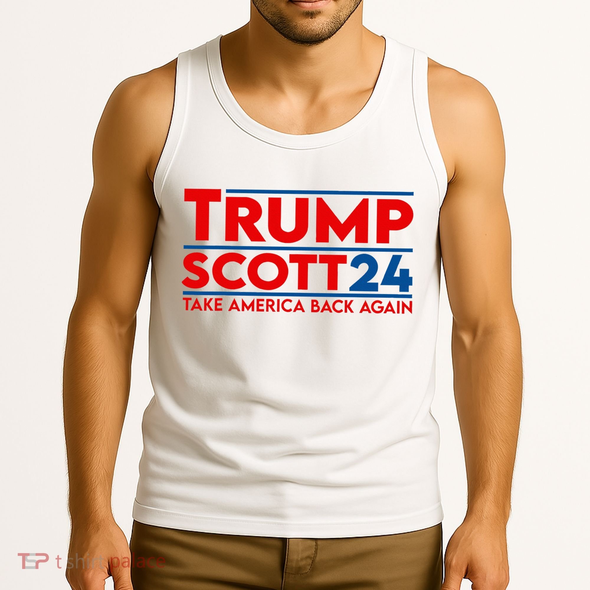 Trump Scott President Trump 2024 Tank Top