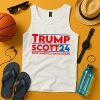 Trump Scott President Trump 2024 Tank Top thumb 4
