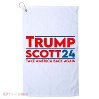 Trump Scott President Trump 2024 Golf Towel thumb 0