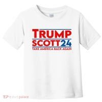 Trump Scott President Trump 2024 Toddler T-Shirt thumb 0