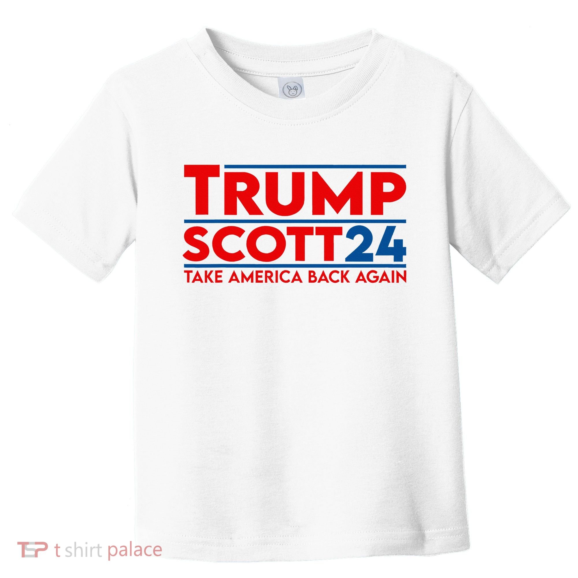 Trump Scott President Trump 2024 Toddler T-Shirt
