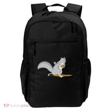 The Squirrel Protect The Nut Cool Vector Design Backpack