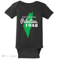 The S Palestine 1948 Baby Bodysuit thumb 0