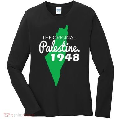 The S Palestine 1948 Women's Long Sleeve Shirt