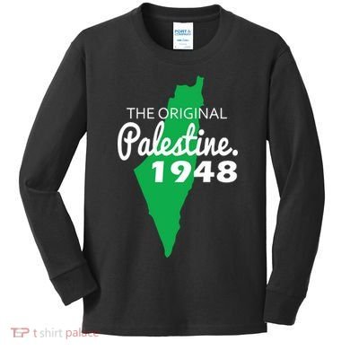 The S Palestine 1948 Kids Long Sleeve Shirt