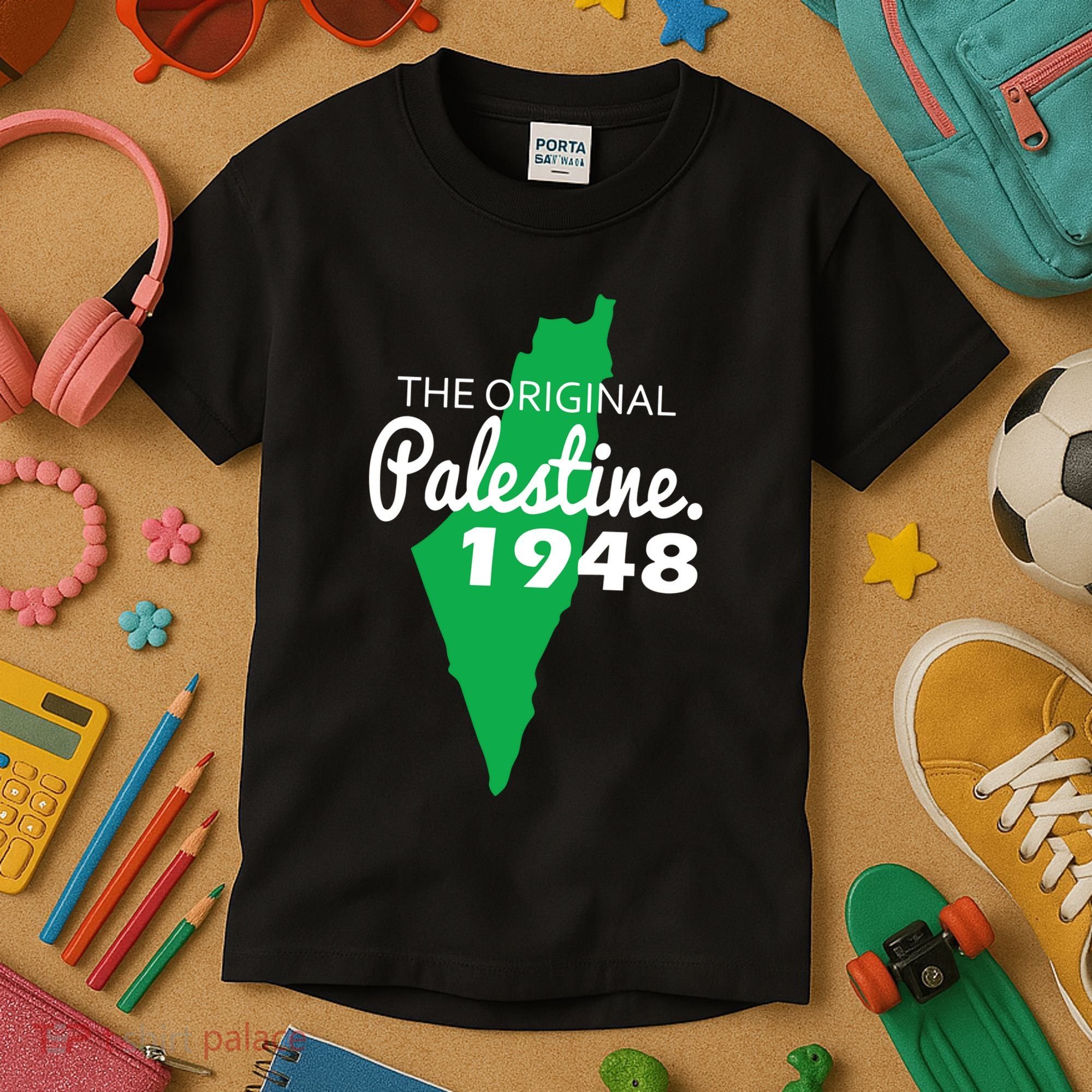 The S Palestine 1948 Kids T-Shirt