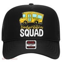 Transportation Squad Retro Bus Aide Back To School Matching Hat thumb 0