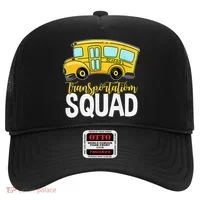 Transportation Squad Retro Bus Aide Back To School Matching Hat thumb 0