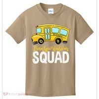 Transportation Squad Retro Bus Aide Back To School Matching Kids T-Shirt thumb 0
