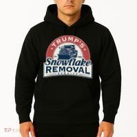 TrumpS Snowflake Removal Service Funny Trump 2024 Gift Love Hoodie thumb 2