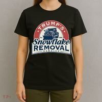 TrumpS Snowflake Removal Service Funny Trump 2024 Gift Love T-Shirt thumb 4