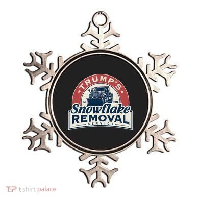 TrumpS Snowflake Removal Service Funny Trump 2024 Gift Love Ornament