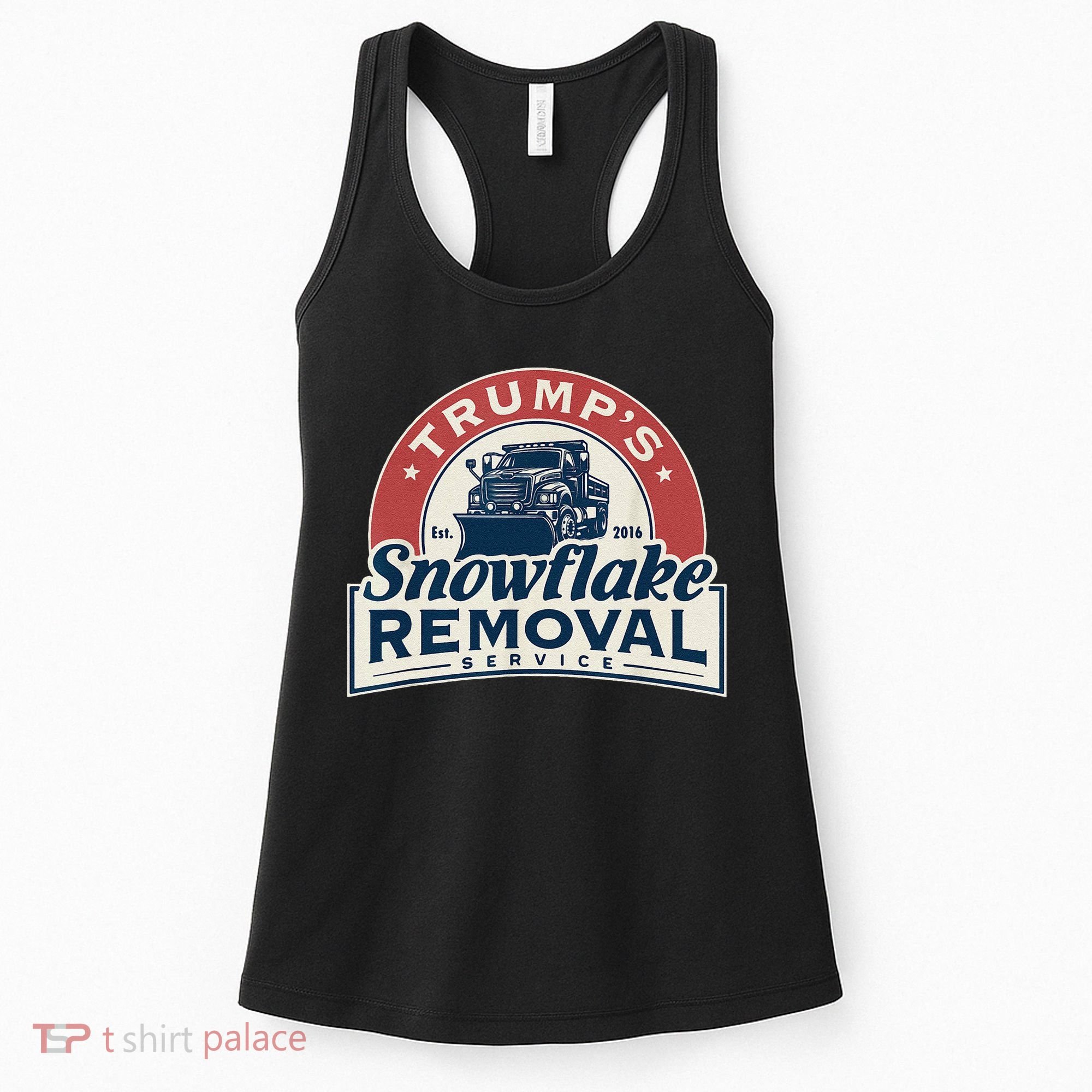 TrumpS Snowflake Removal Service Funny Trump 2024 Gift Love Women's Tank Top