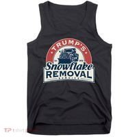 TrumpS Snowflake Removal Service Funny Trump 2024 Gift Love Tank Top thumb 0