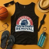 TrumpS Snowflake Removal Service Funny Trump 2024 Gift Love Tank Top thumb 4