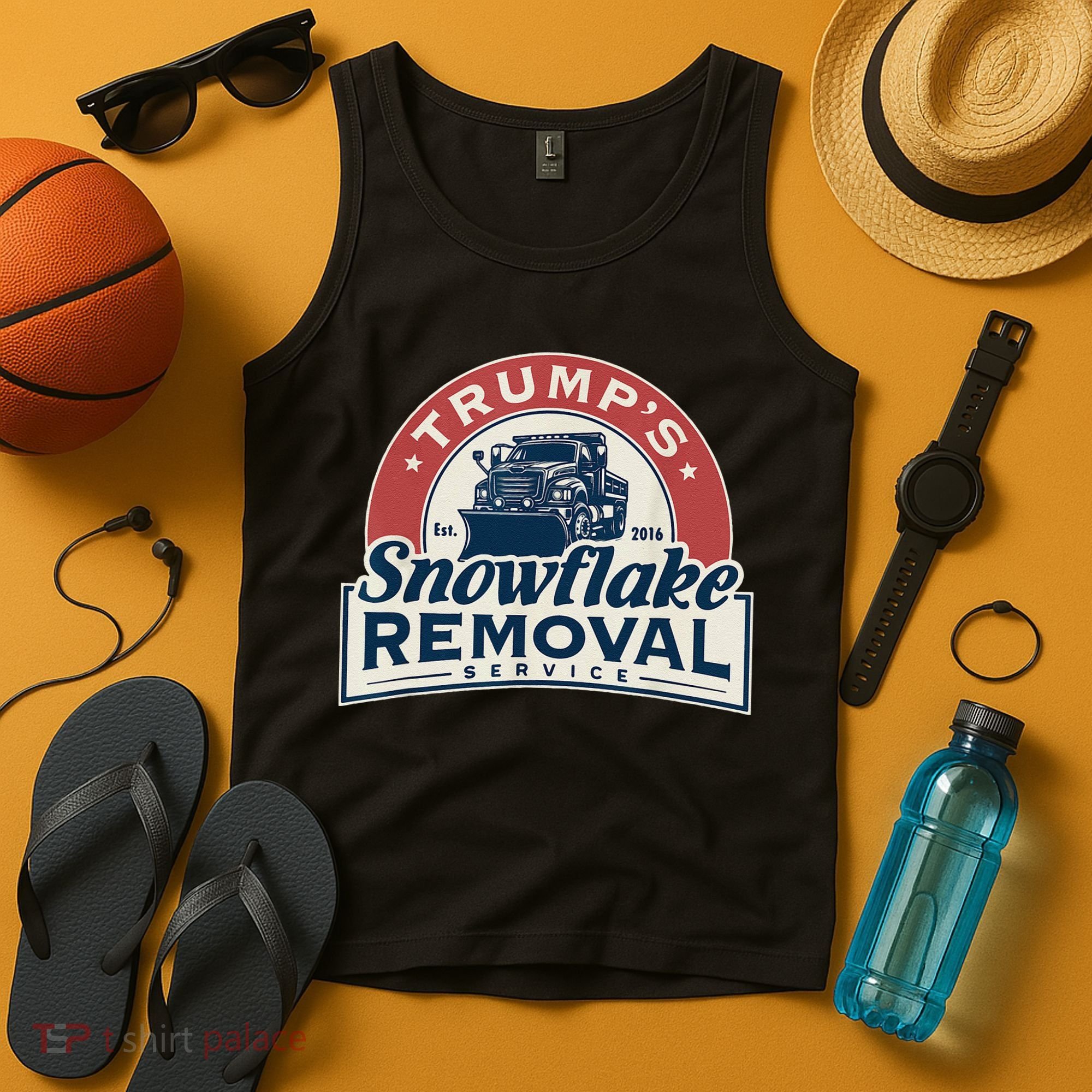 TrumpS Snowflake Removal Service Funny Trump 2024 Gift Love Tank Top