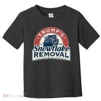 TrumpS Snowflake Removal Service Funny Trump 2024 Gift Love Toddler T-Shirt thumb 0