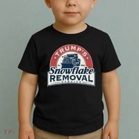 TrumpS Snowflake Removal Service Funny Trump 2024 Gift Love Toddler T-Shirt thumb 2